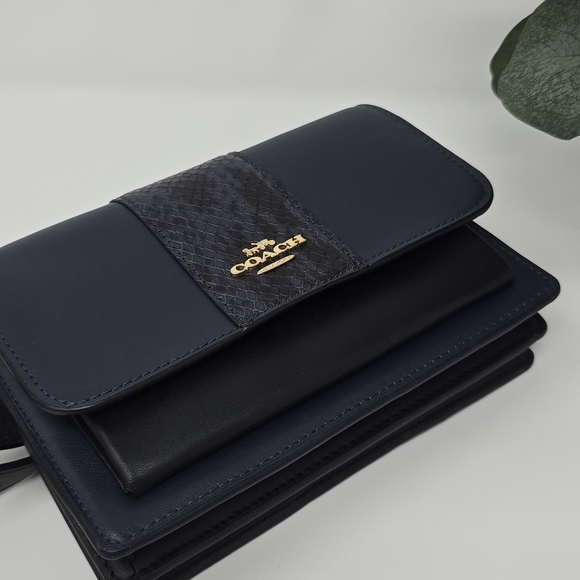 Coach RESERVE Navy Blue Belt Bag - Picture 10 of 10